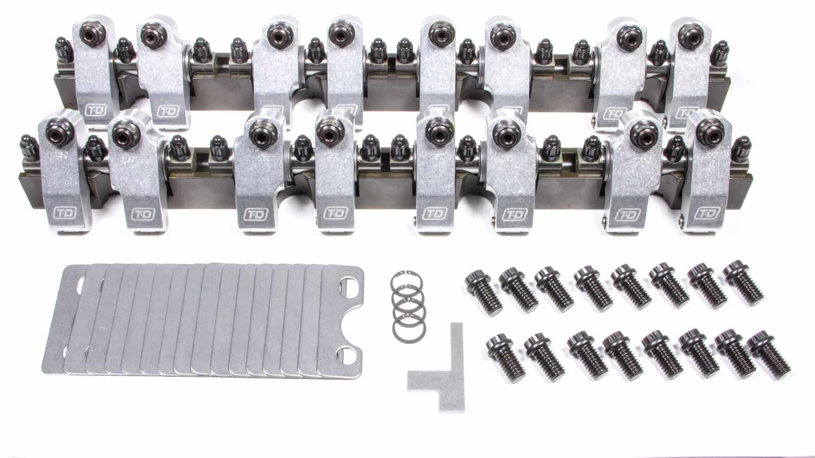 SBC Shaft Rocker Arm Kit - 1.7/1.6 Ratio