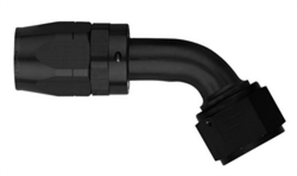 #10 60 Deg Hose End Black