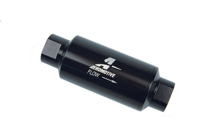 Inline Fuel Filter - 100 Micron- Black