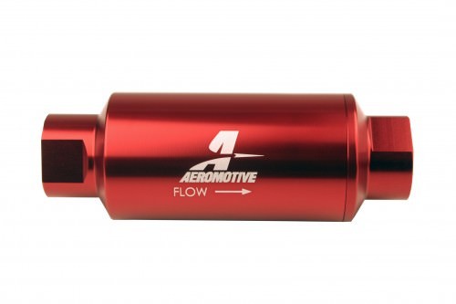 #10-ORB Fuel Filter Inline 10 Mircon Red