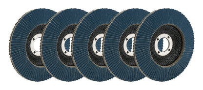 Flap Discs 60 Grit 4-1/2in with 7/8in Arbor