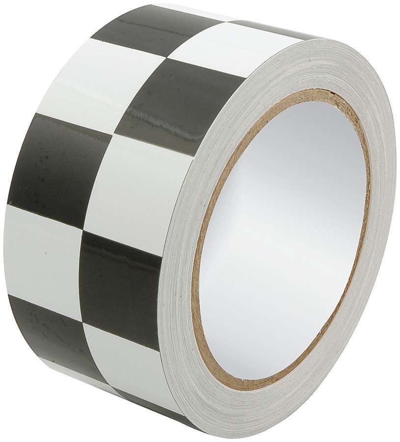 Racers Tape 2in x 45ft Checkered Black/White