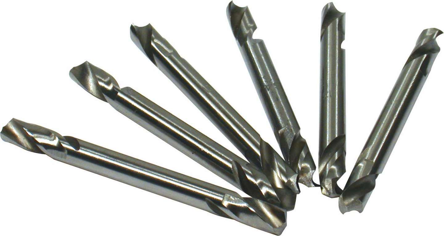 3/16 Double Ended Drill Bit 6pk