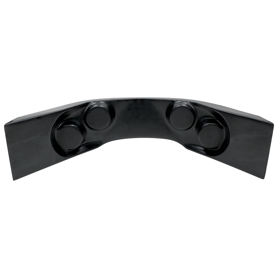 Fiberglass Curved Dash Panel Black