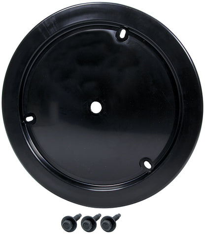 Universal Wheel Cover Black 3 Hole Bolt-on