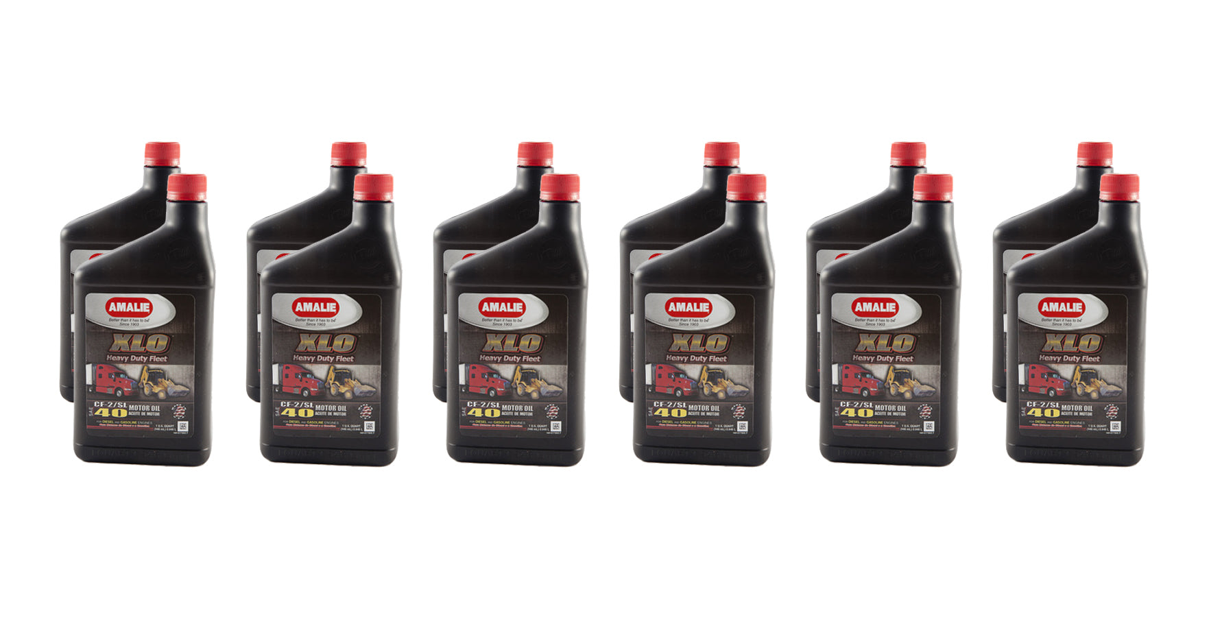 XLO Heavy Duty Fleet 40w Oil Case 12 x 1 Quart