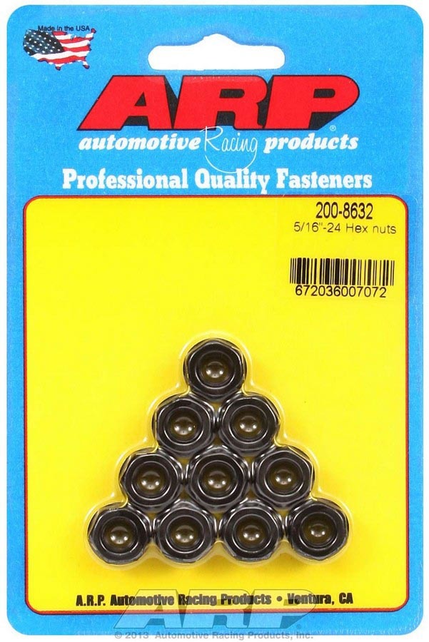 5/16-24 Hex Nut Kit 10pk