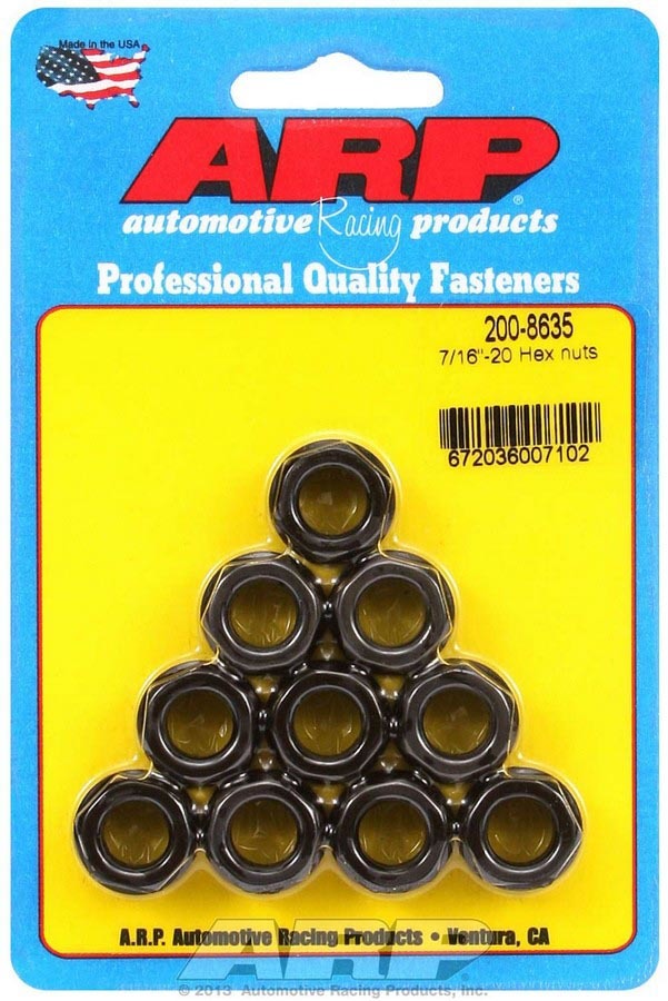 Hex Nuts - 7/16-20 10