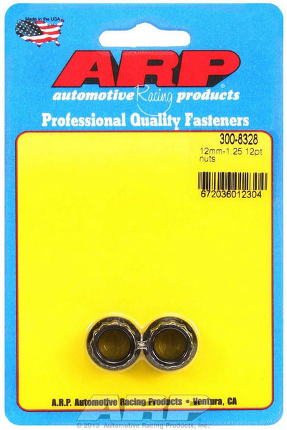 M12 x 1.25 12pt Nut Kit 2pk