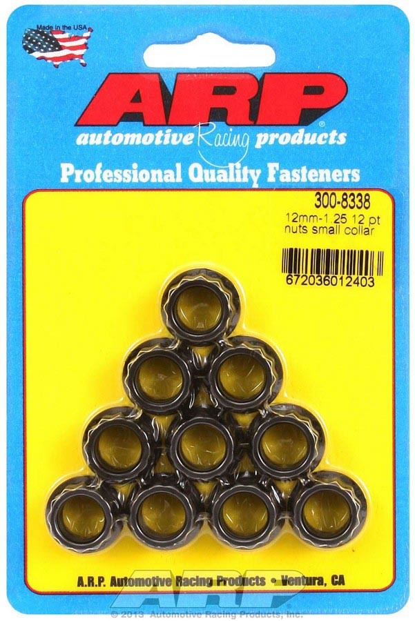 12mm x 1.25 12pt Nut Kit 10pk