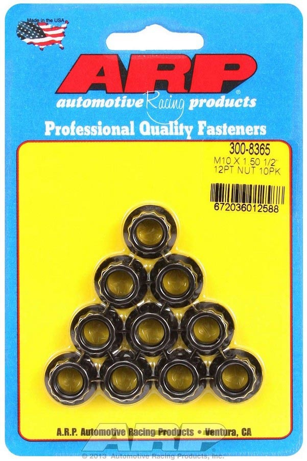 10mm x 1.50 12pt. Nuts 10