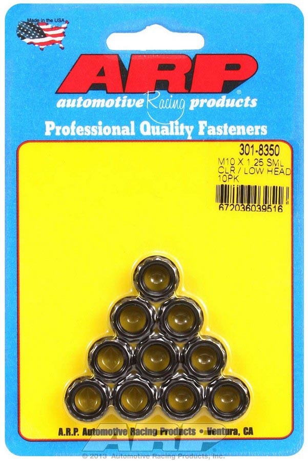 10mm x 1.25 12pt Nuts 10pk