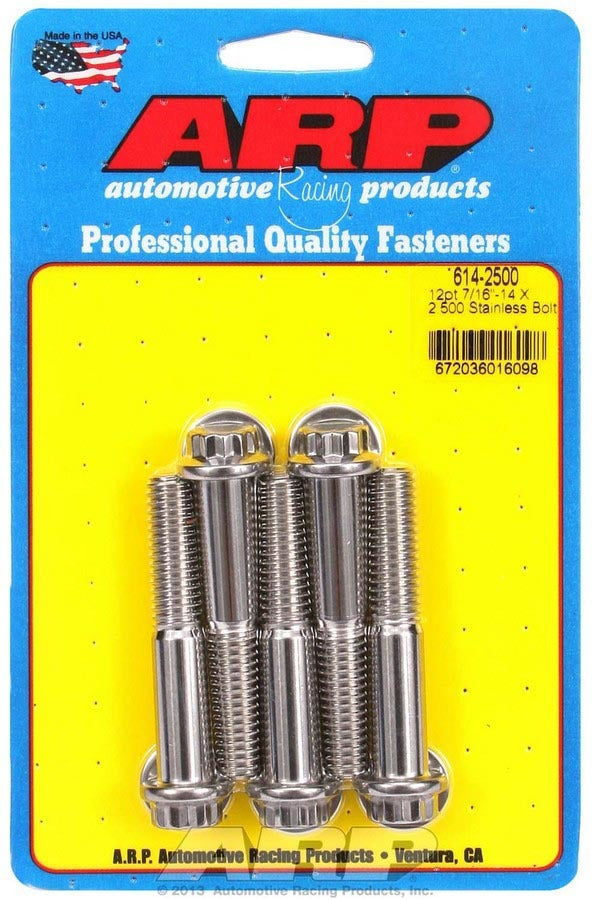 S/S Bolt Kit - 12pt. 5 7/16-14 x 2.500