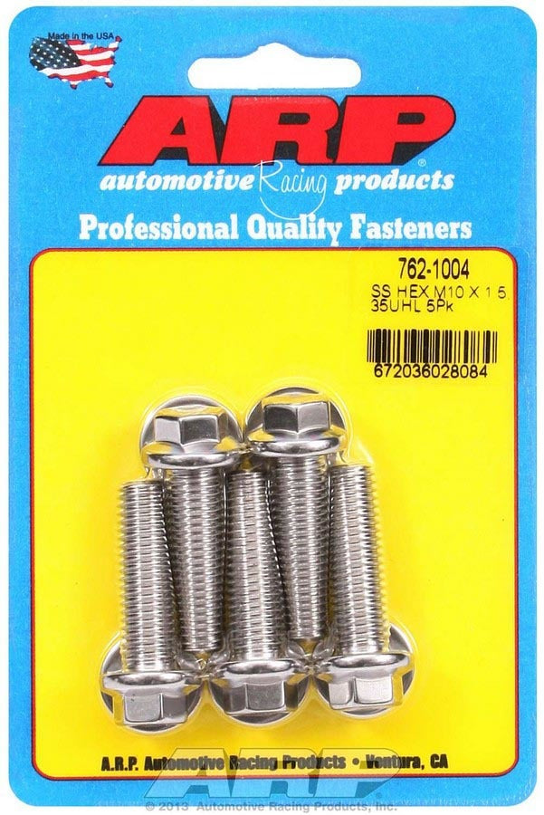 S/S Bolt Kit - 6pt. 5 10mm x 1.5 x 35mm