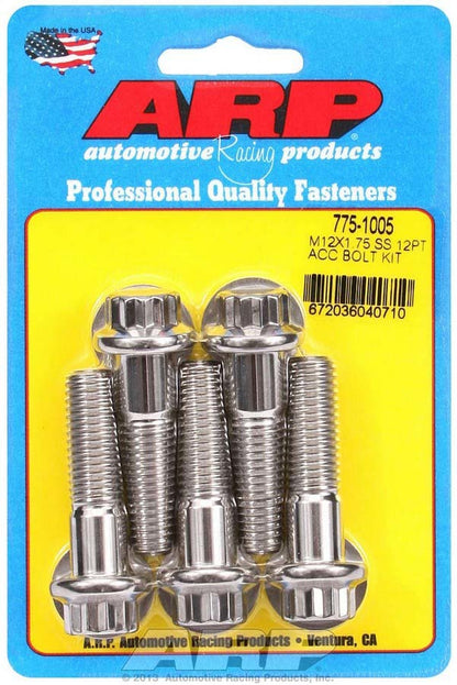 S/S Bolt Kit - 12pt. 5 12mm x 1.75 x 45mm