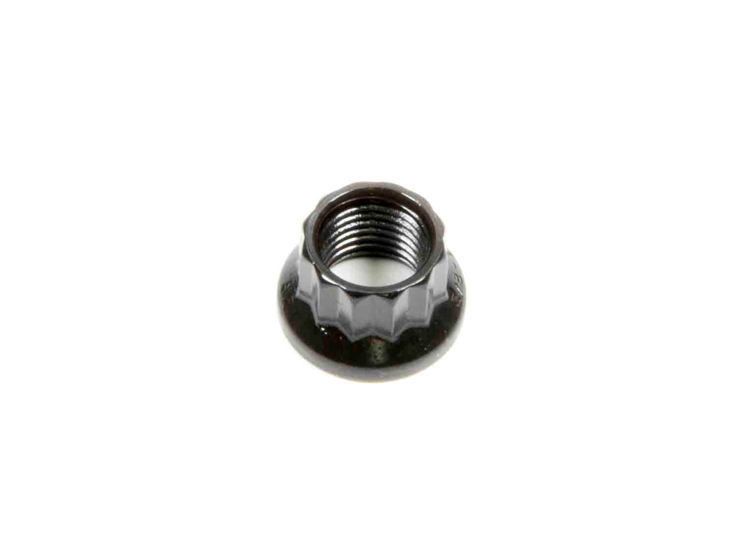 3/8-24 12pt. Nut - Black Finish