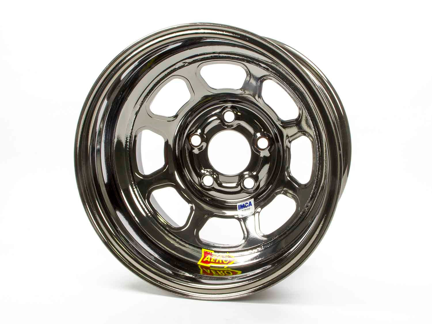 15x8 2in 5.00 Black Chrome