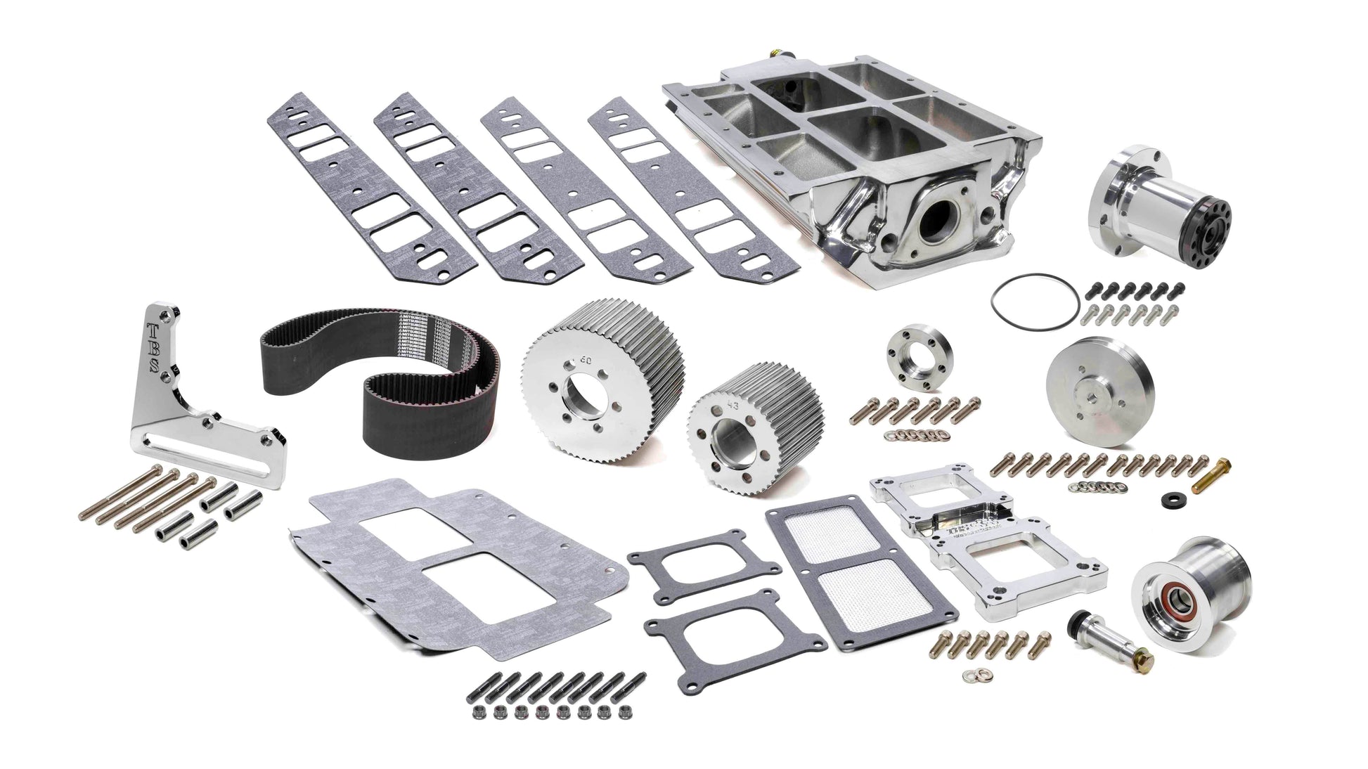 BBC Intake & 671 Drive Accessory Kit 2V.