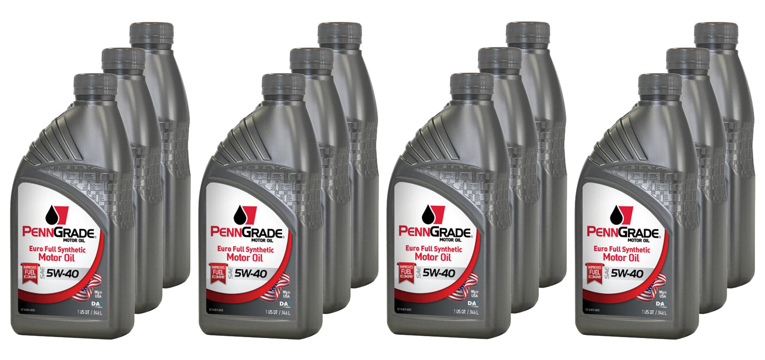 PennGrade Euro 5w40 Case 12 x 1 Quart