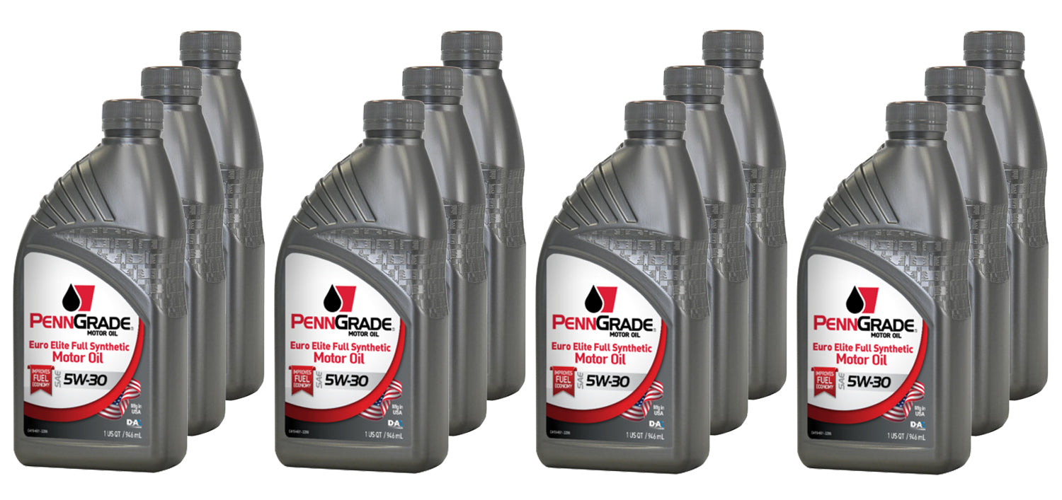 PennGrade Euro Elite 5w30 Case 12 x 1 Quart