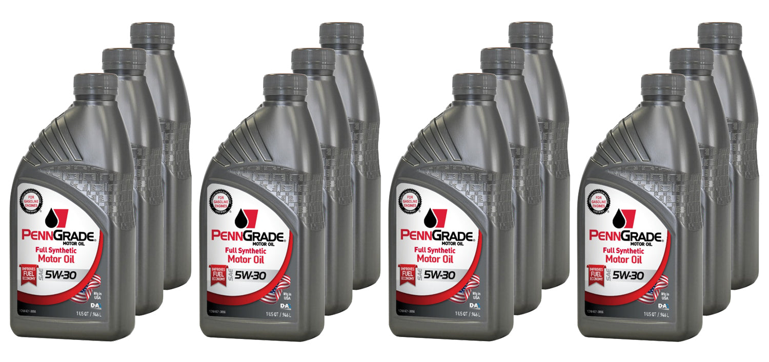 PennGrade Full Synthetic 5w30 Case 12 x 1 Quart