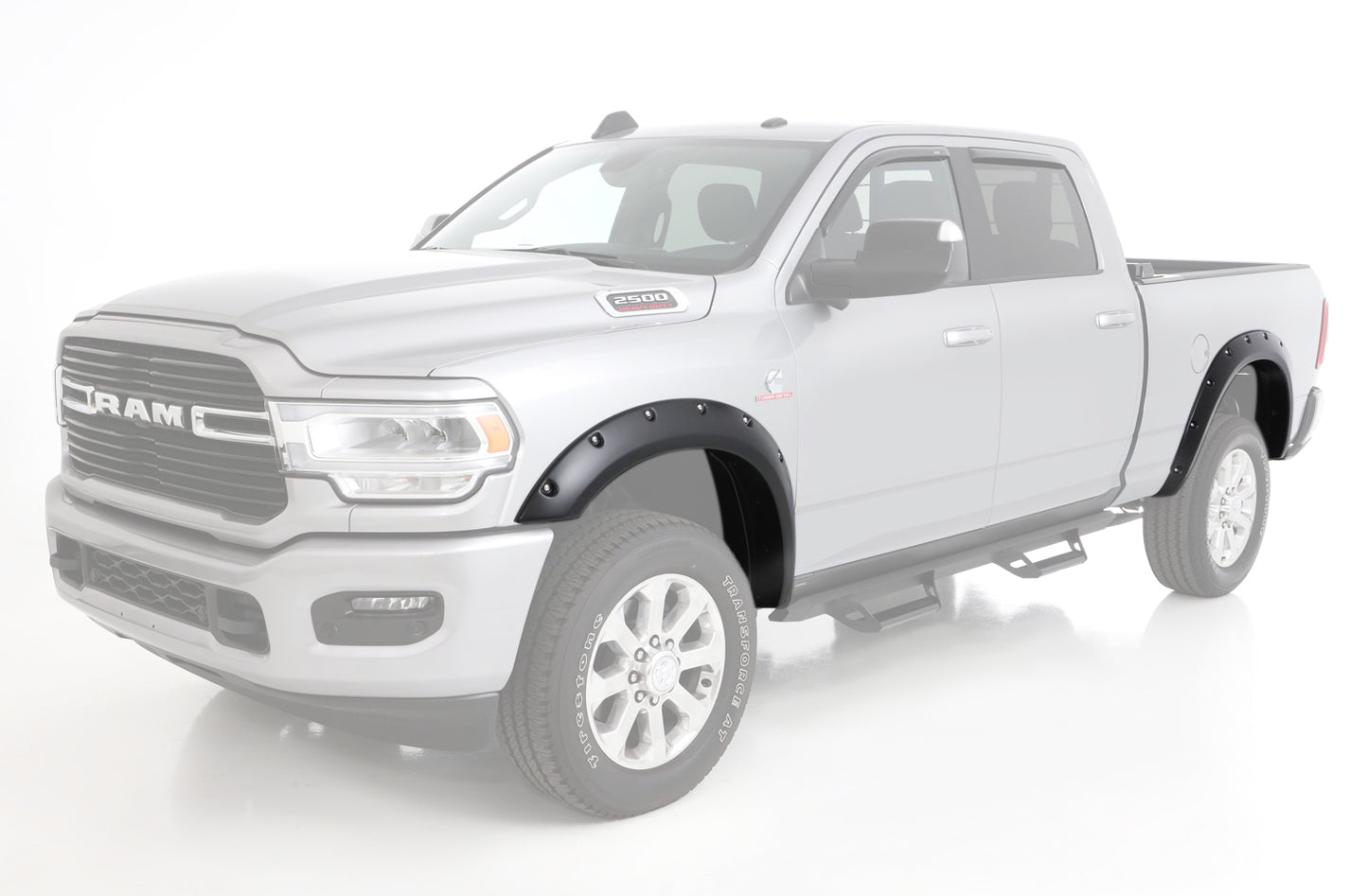 19- Dodge Ram 2500 Deb ossed Style Flares 4pc.