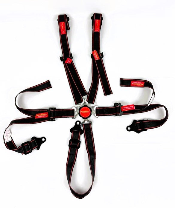 Harness 5pt Camlock P/U 2in Black