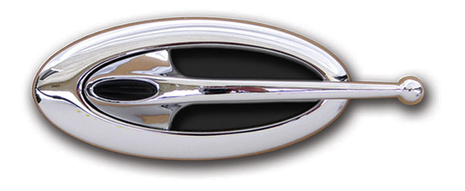 Door Handles Ball End Elliptical Bezel