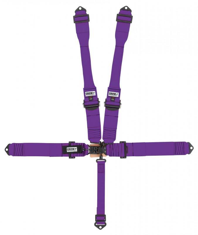 5-Way L&L 52in Lap Belt- Indiv DB Harness B/I Bl