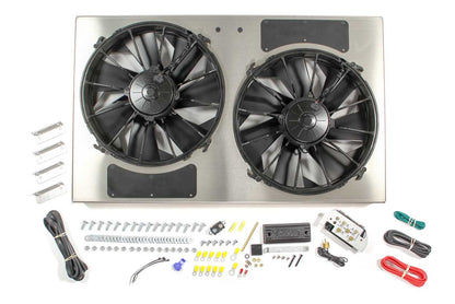 PWM Dual RAD Fan/ Aluminum Shroud Assembly