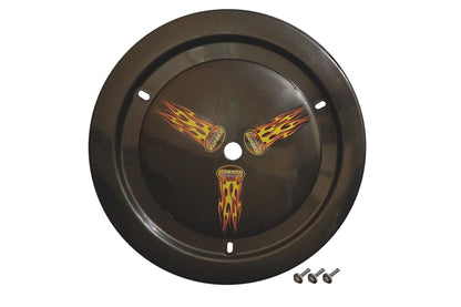 Wheel Cover Bolt-On Black Real Style