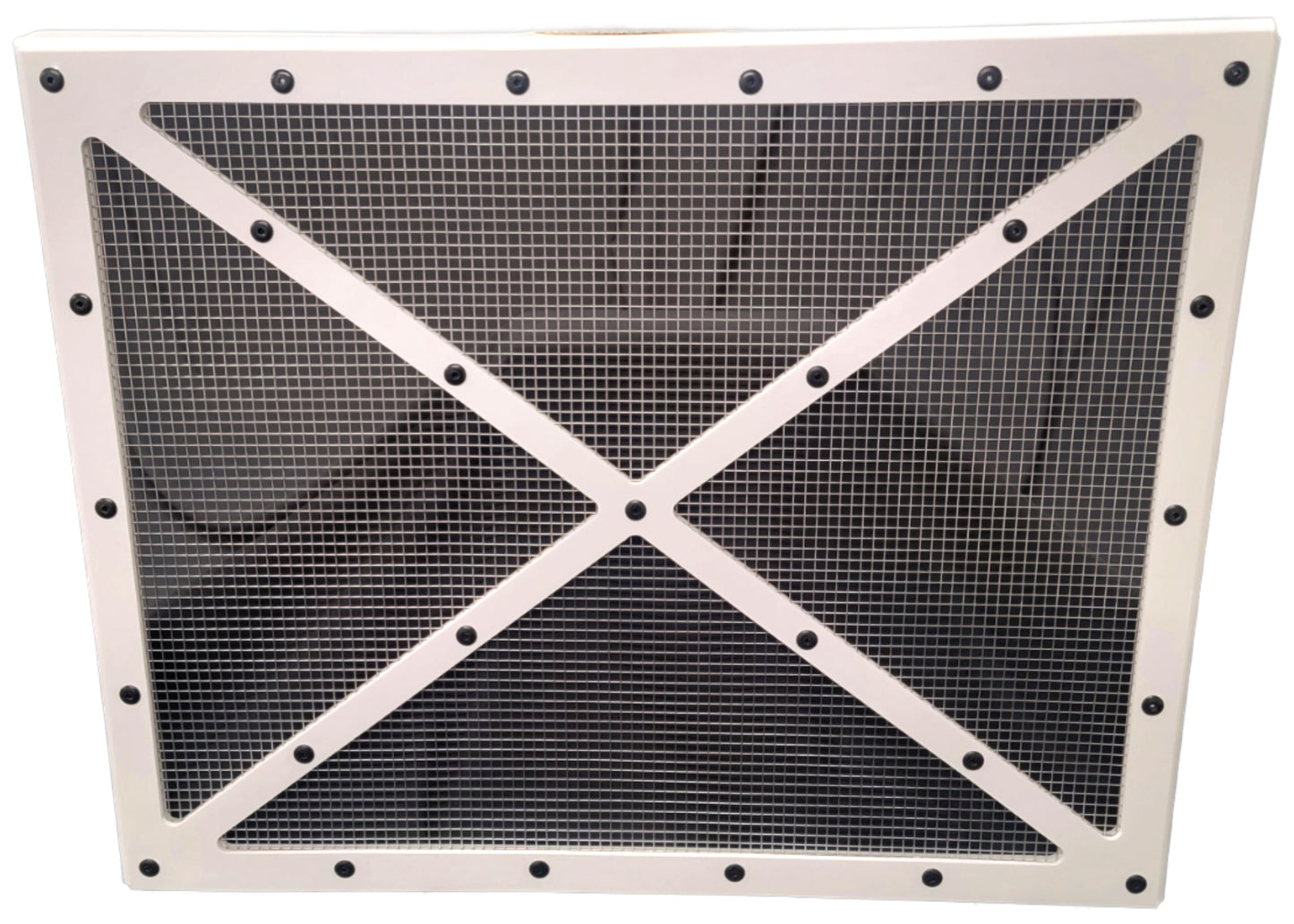 Shaker Screen Radiator DLM White