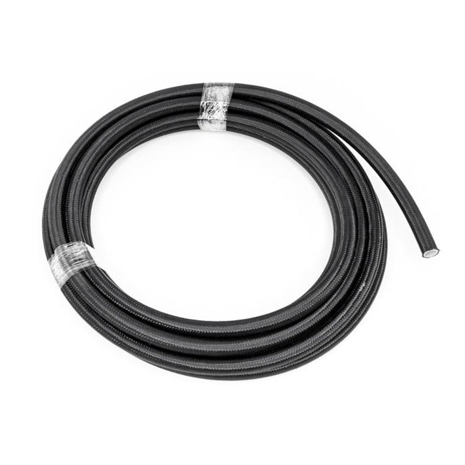 #8 Black Nylon Braided PTFE Hose 20 feet