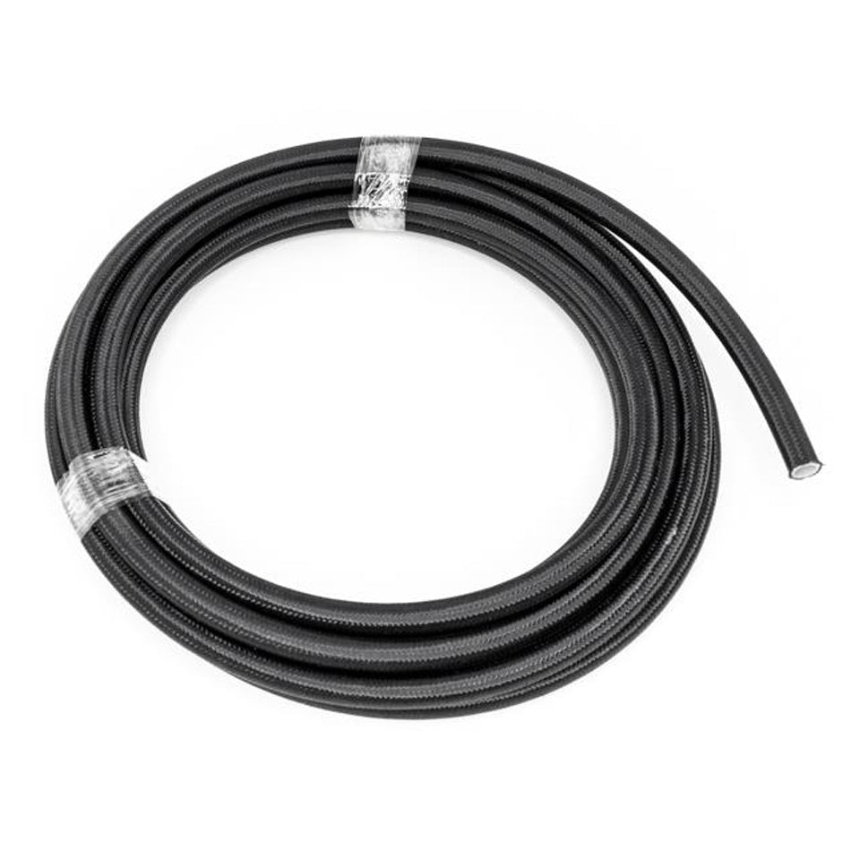 #10 Black Nylon Braided PTFE Hose 20 feet