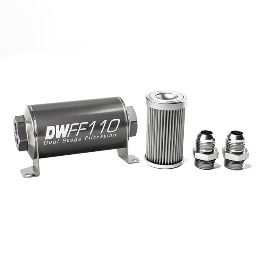 In-line Fuel Filter Kit 10an 10-Micron