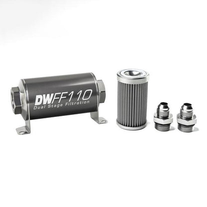 In-line Fuel Filter Kit 8an 100-Micron