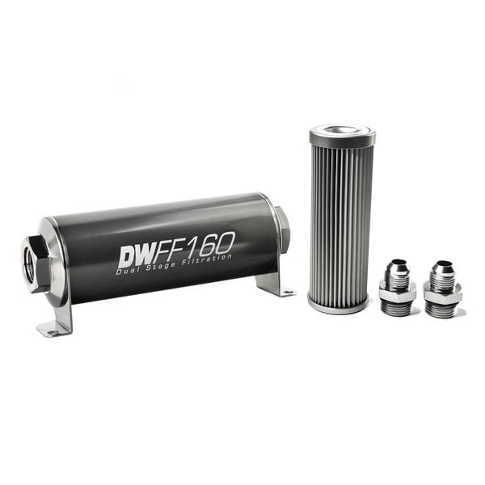 In-line Fuel Filter Kit 8an 10-Micron