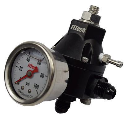 Regulator Go Fuel Tight Fit w/ Pressure Gauge