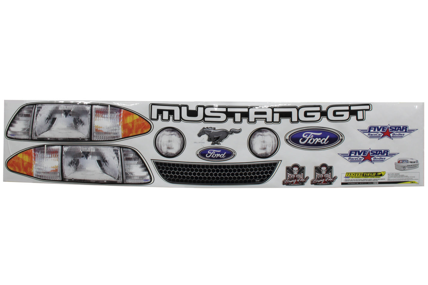 Mustang Nose Graphic Kit