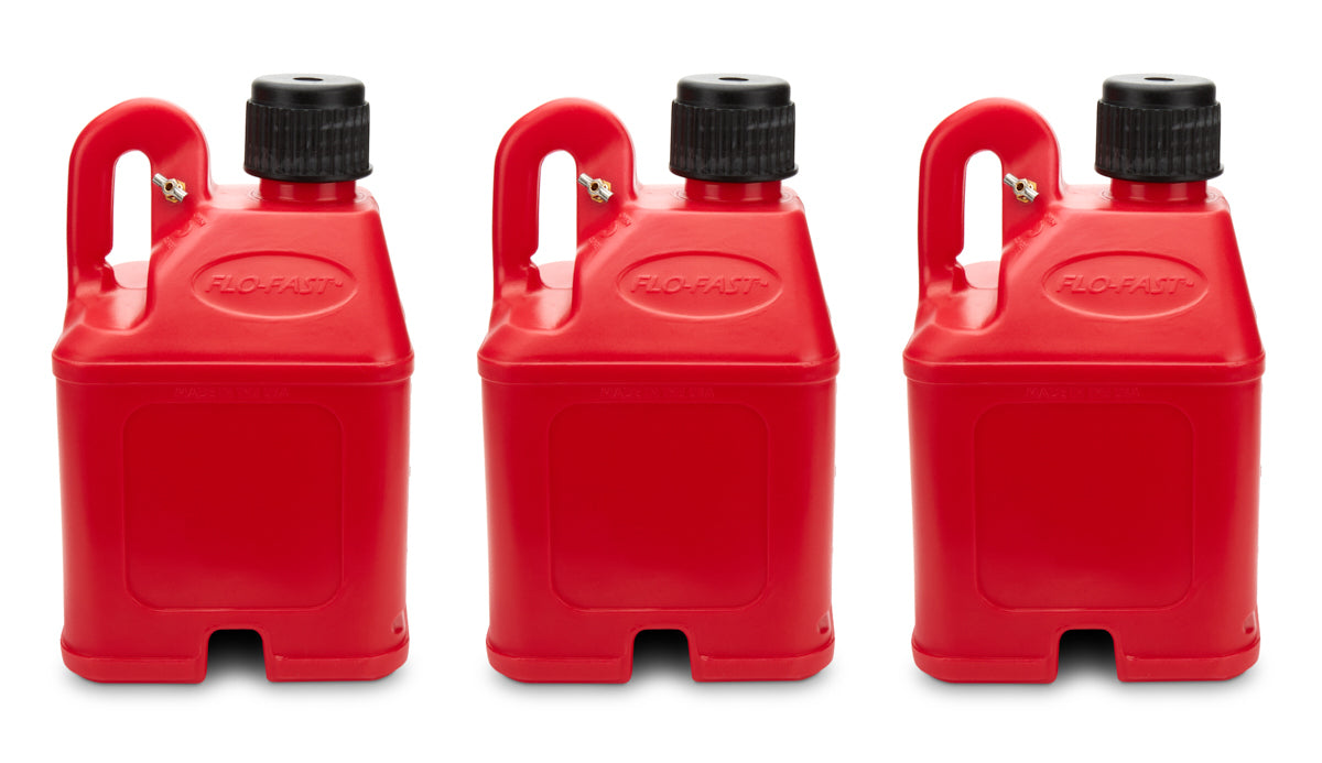 Utility Container Red Case of 3 Stackable