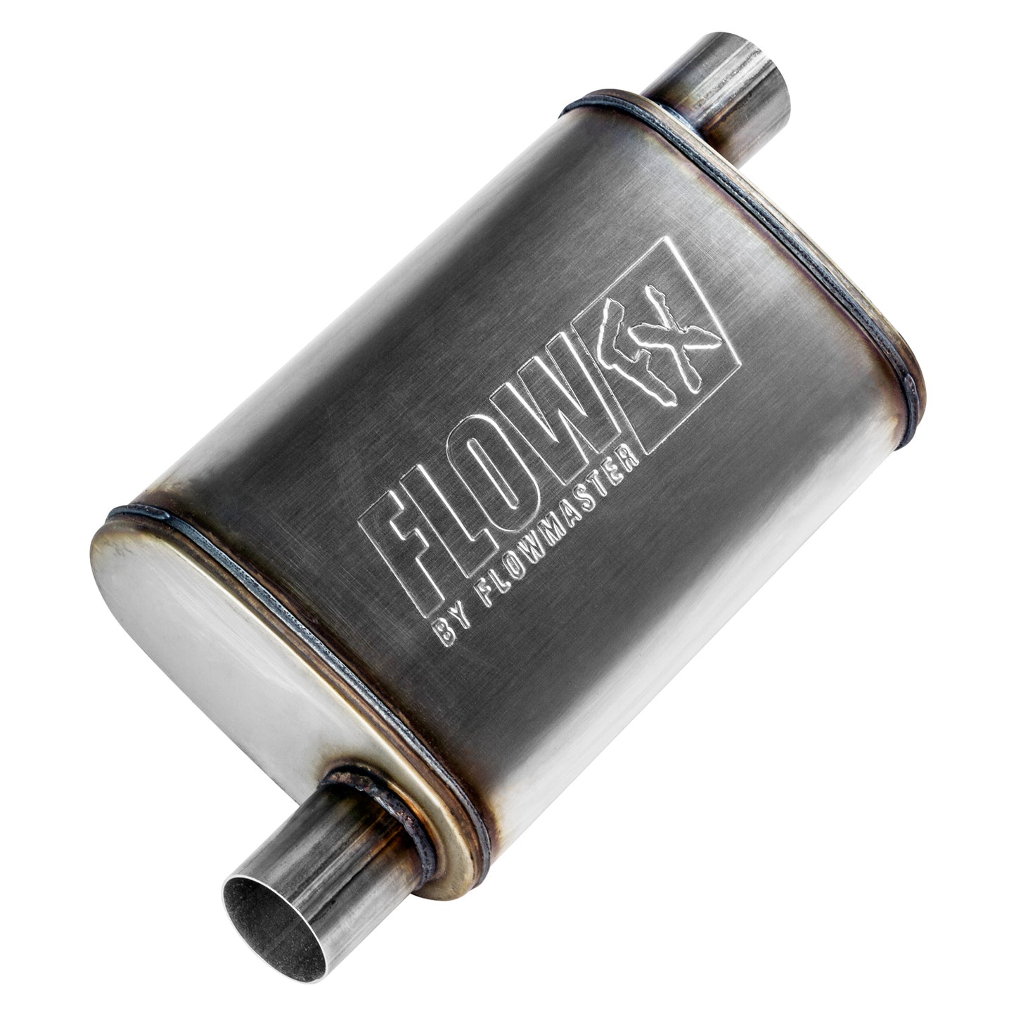 FlowFX Muffler 2.25in In Offset/Out Offset