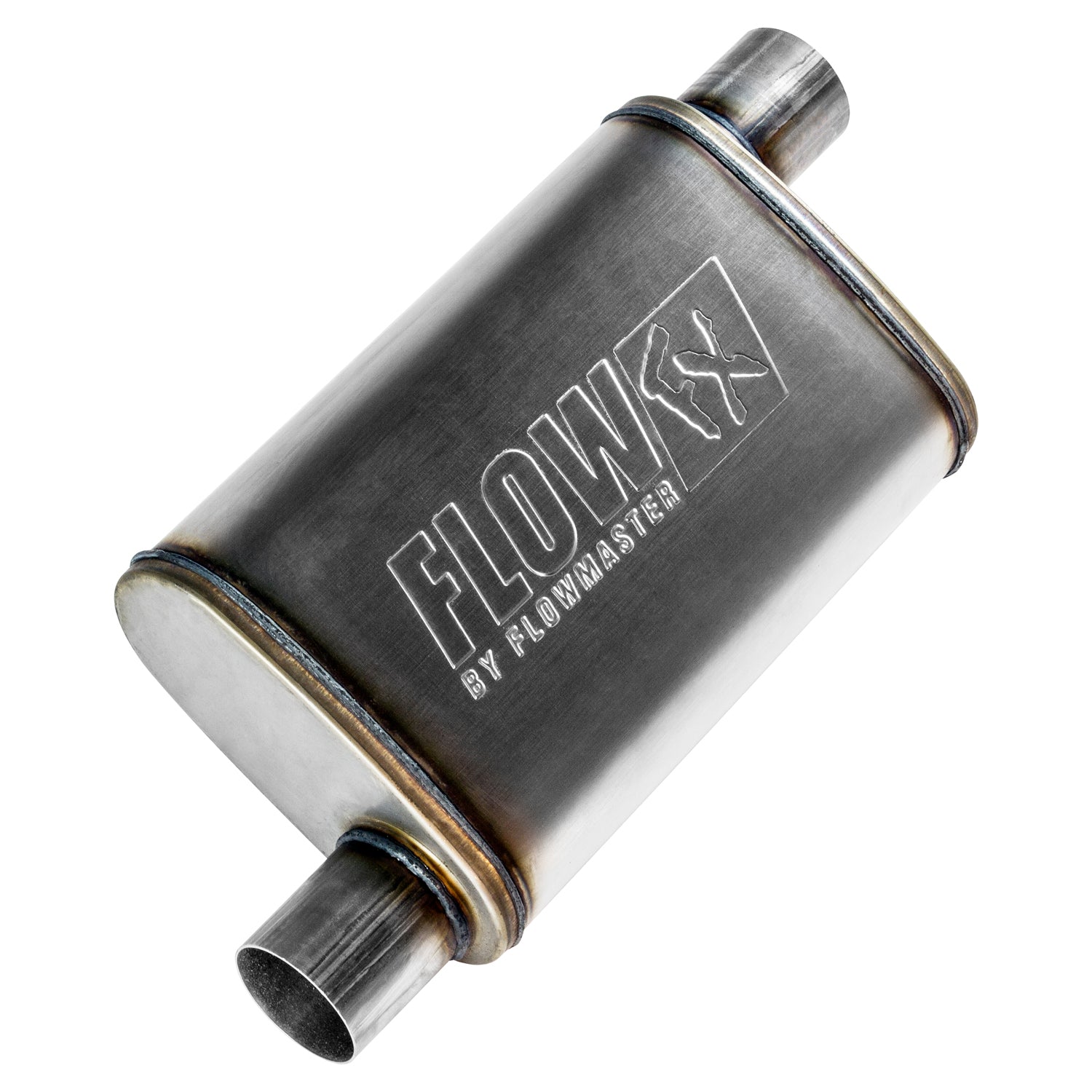 FlowFX Muffler 2.5in In Offset/Out Offset