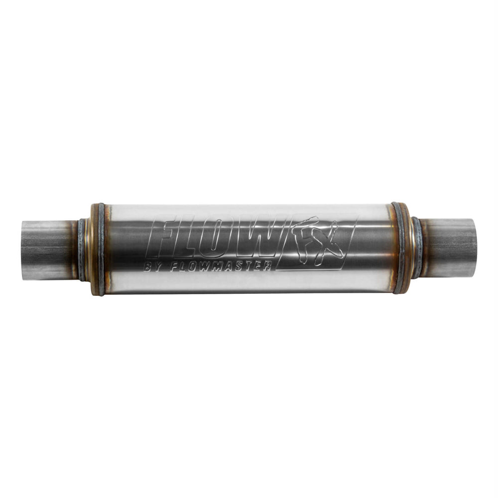 Flow FX Round Muffler 2.5in Center In/Out