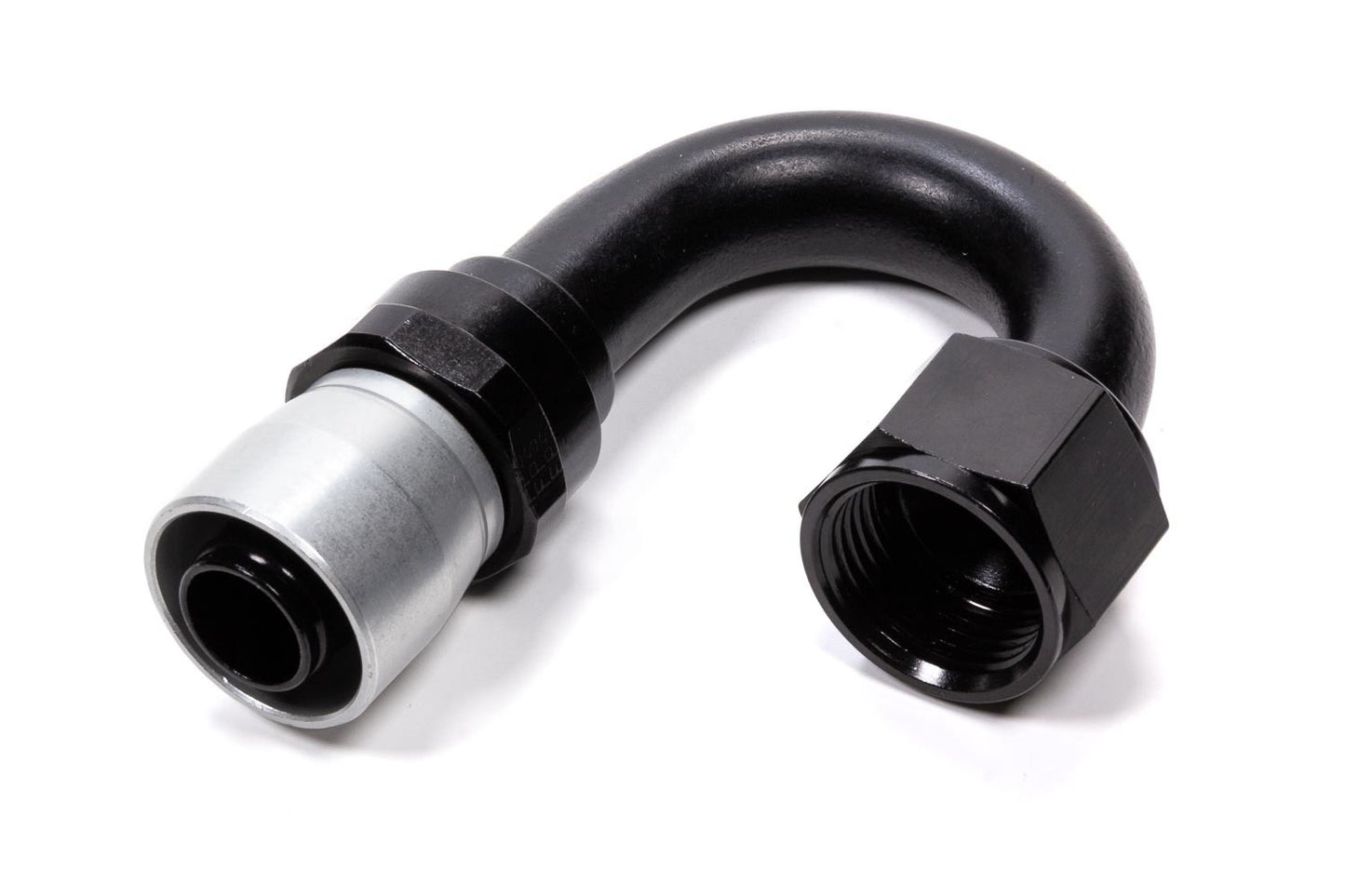 #10 180-Deg Crimp Hose Fitting