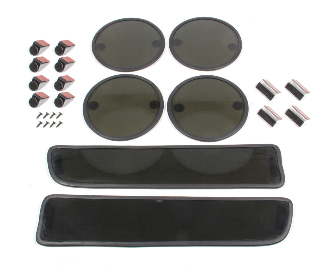 Vette 84-90 Turn/Tail w/ Rubber Blackout (6) pcs - Hidden Performance Racing