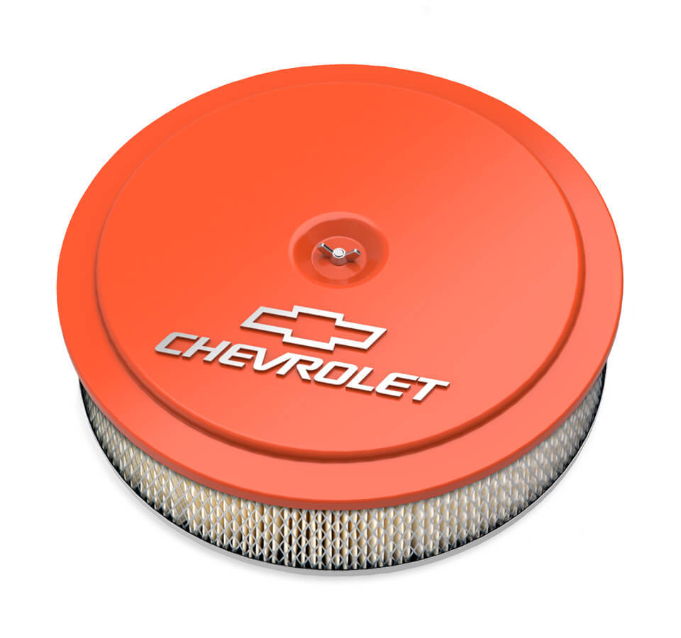 14 x 3 Air Cleaner GM Muscle Series Orange