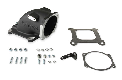 Intake Elbow 4150 GM LS TB Flange - Black