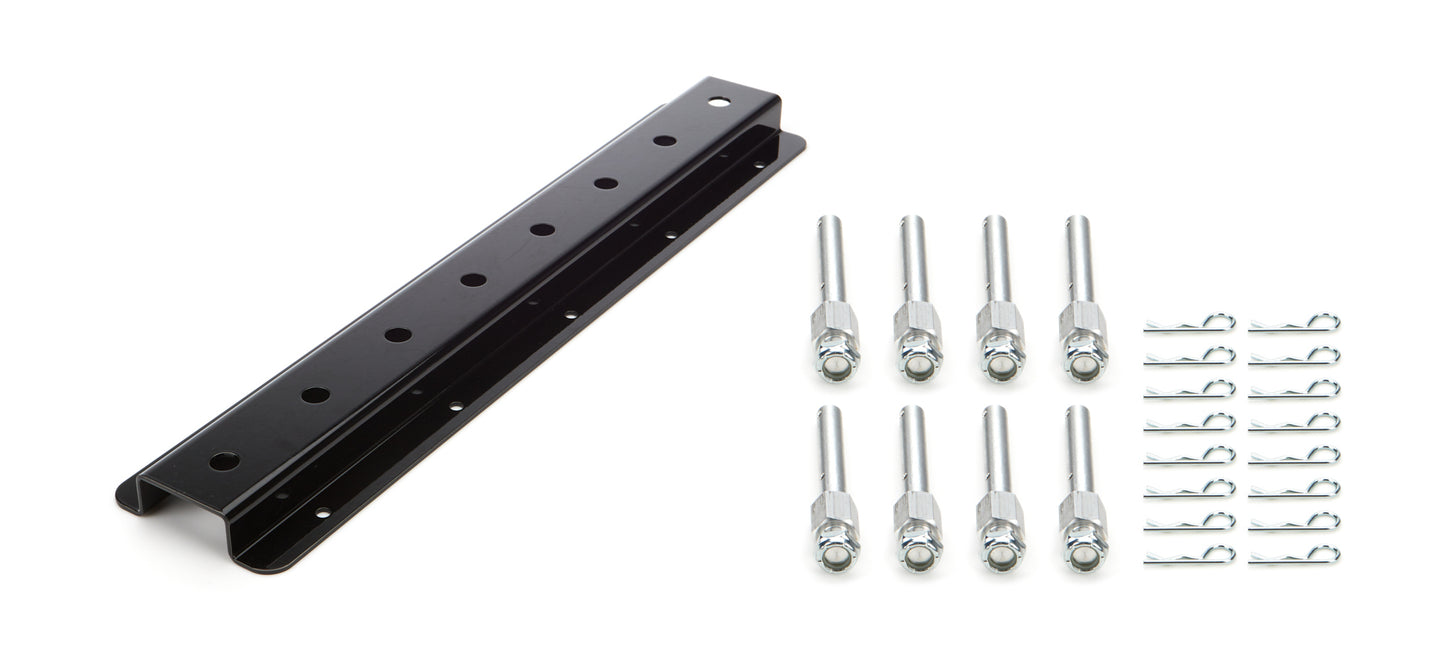 Shock Rack Wall Mounts Double 20in Black