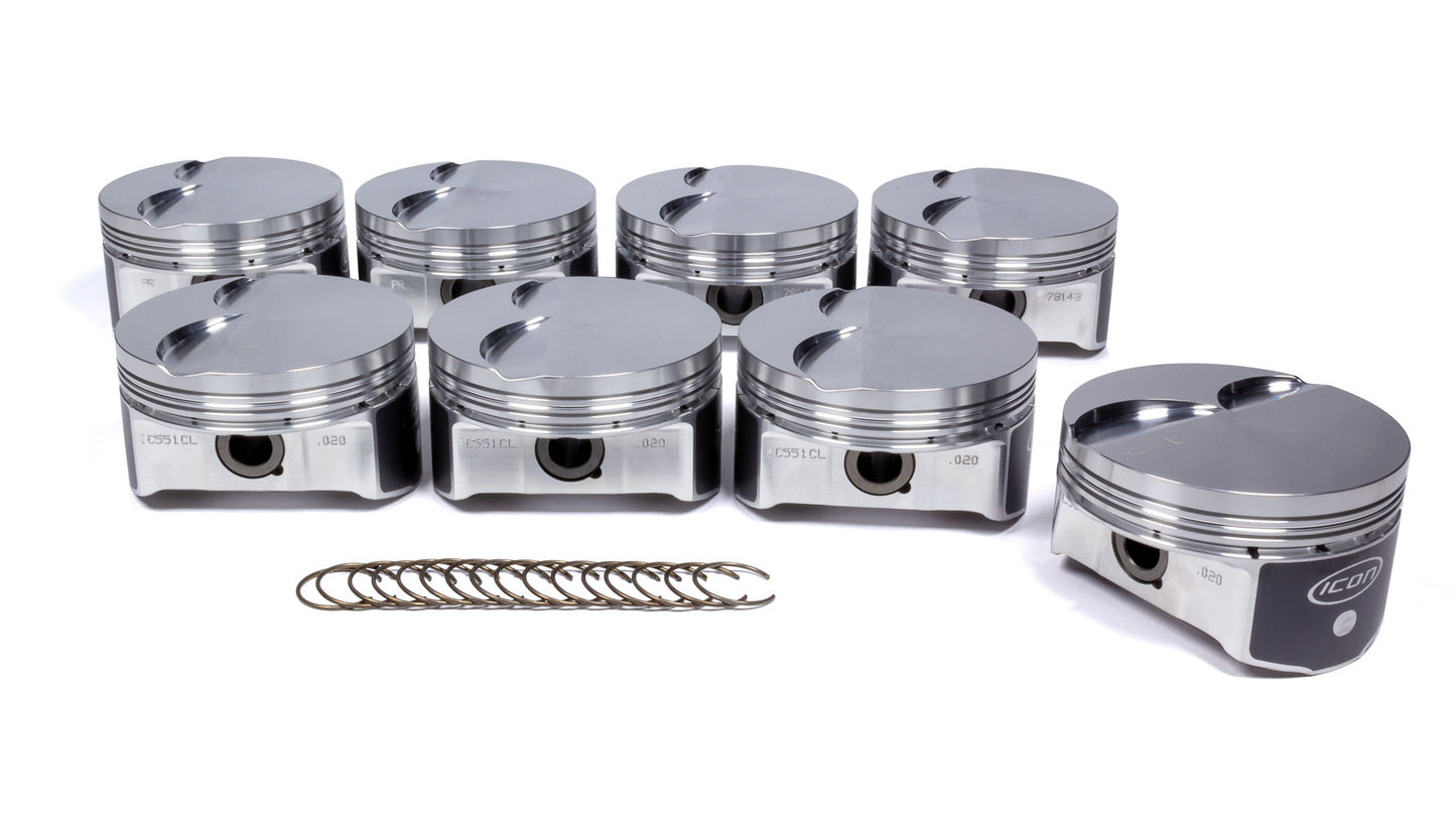 LS 6.0L/6.2L FT Forged Piston Set 4.000 Bore