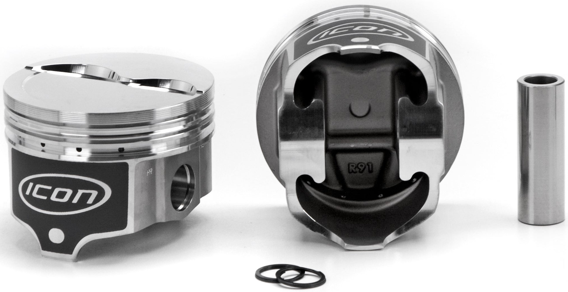 BBM Dished Piston Set 4.350 Bore -12cc